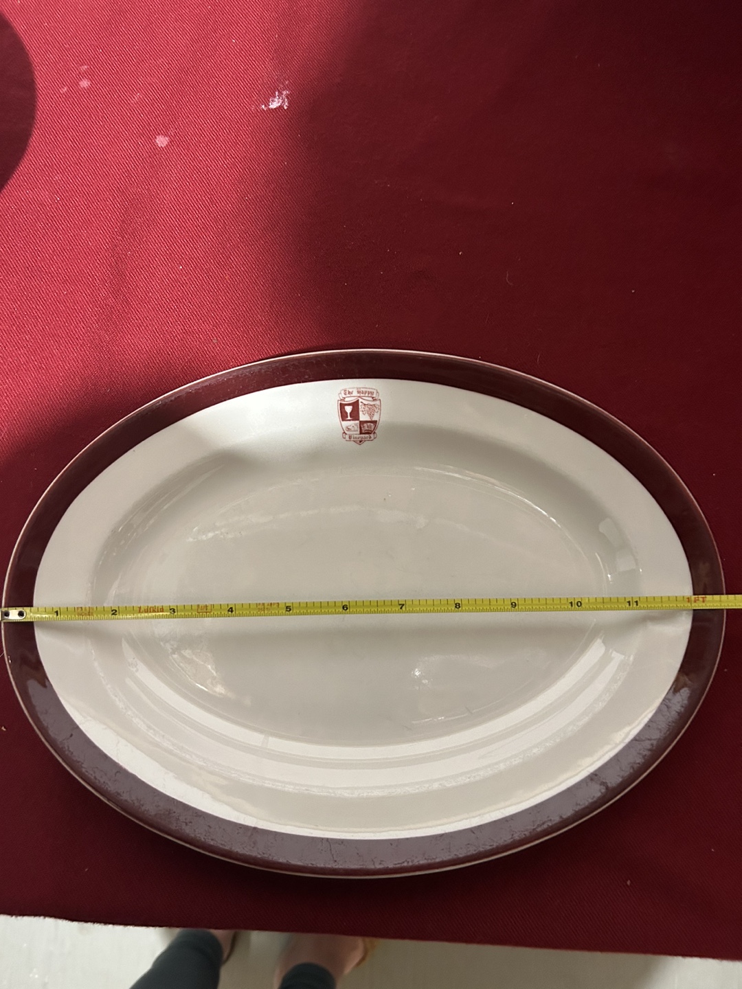 The Happy Vineyard Oval Serving Platter - photo 4