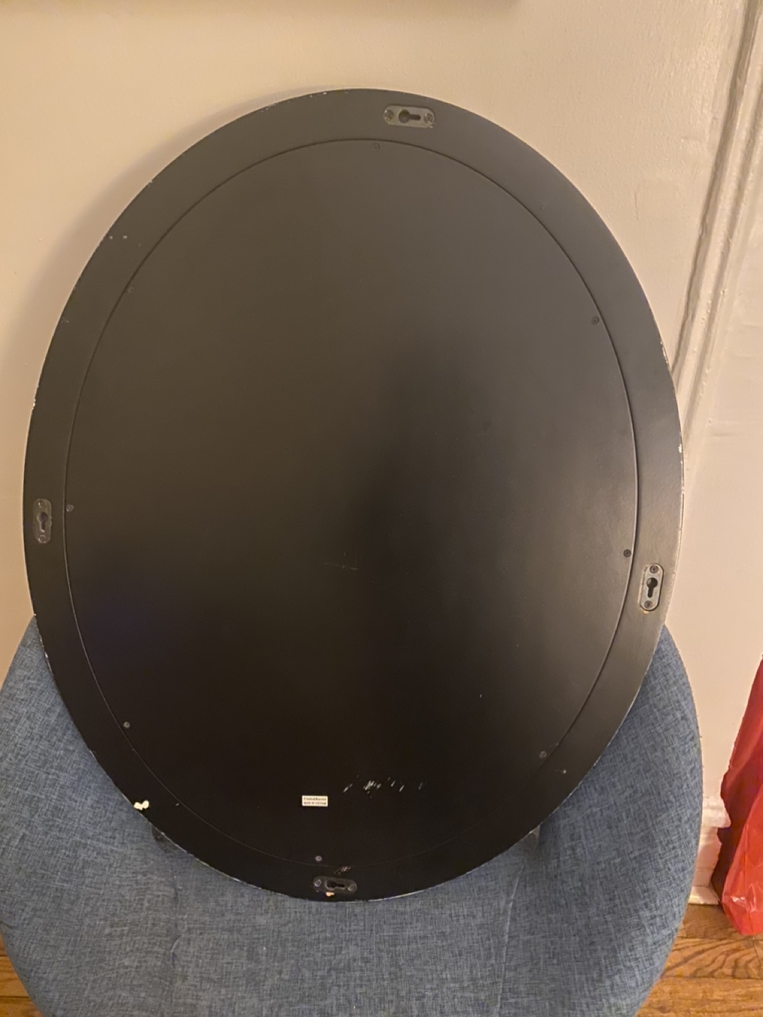 Oval Wall Mirror - Crate & Barrel - photo 5