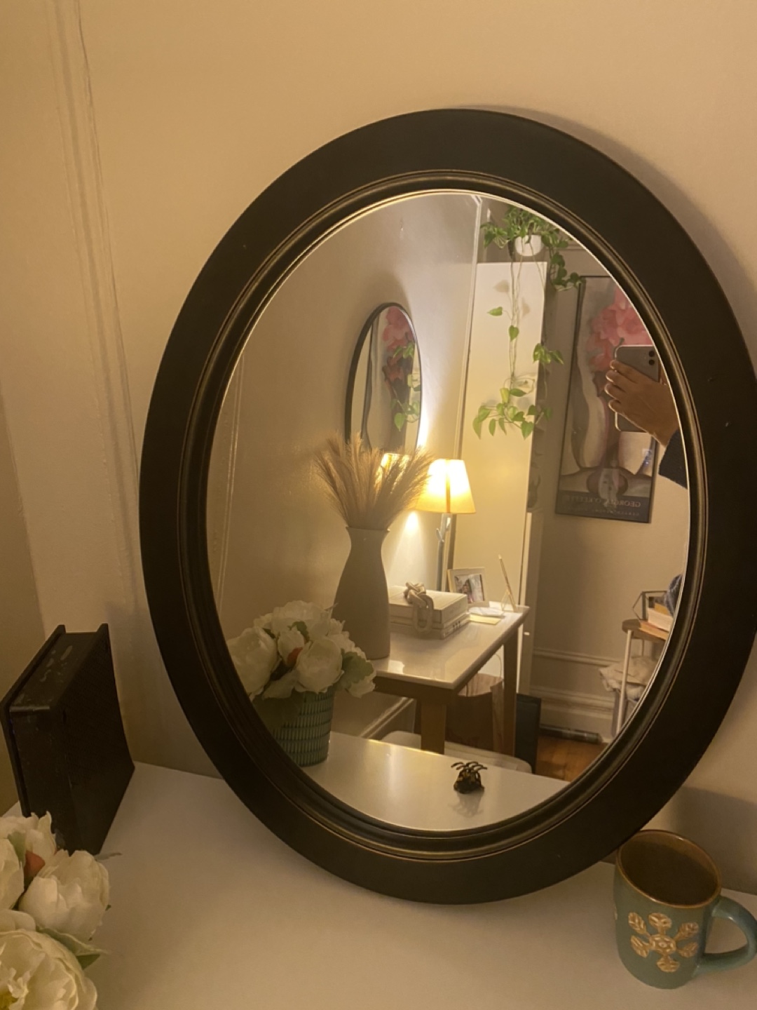 Oval Wall Mirror - Crate & Barrel - photo 2