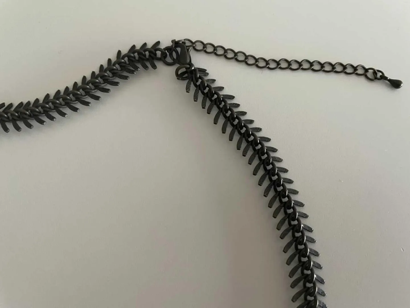 ✨4x$12✨ Black Fishbone Chain Necklace image indicator(3)