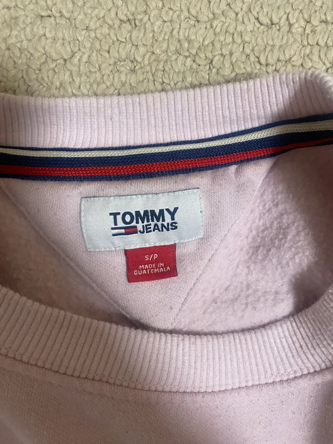 Tommy Jeans Pink Crewneck Sweatshirt image indicator(3)