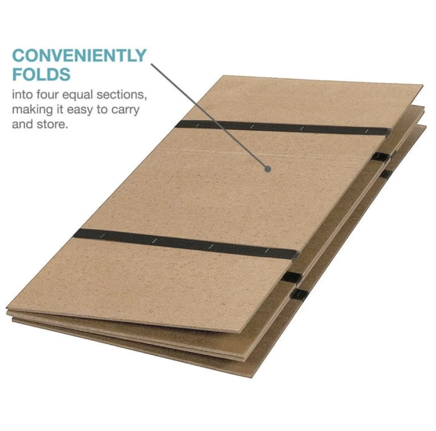 DMI 0.75-in Extra Firm Full folding mattress image indicator(4)