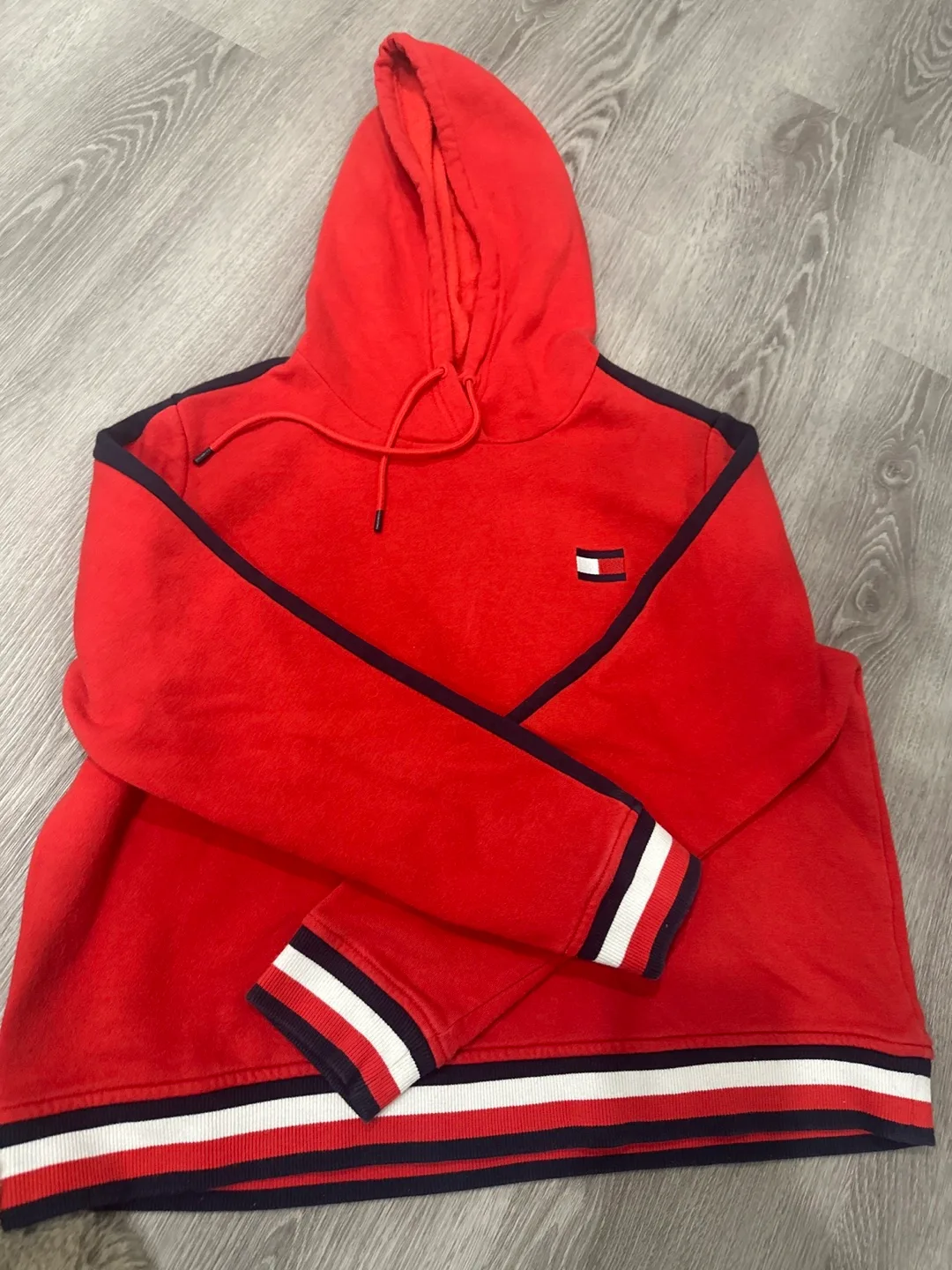 Tommy Hilfiger Red Hoodie thumbnail
