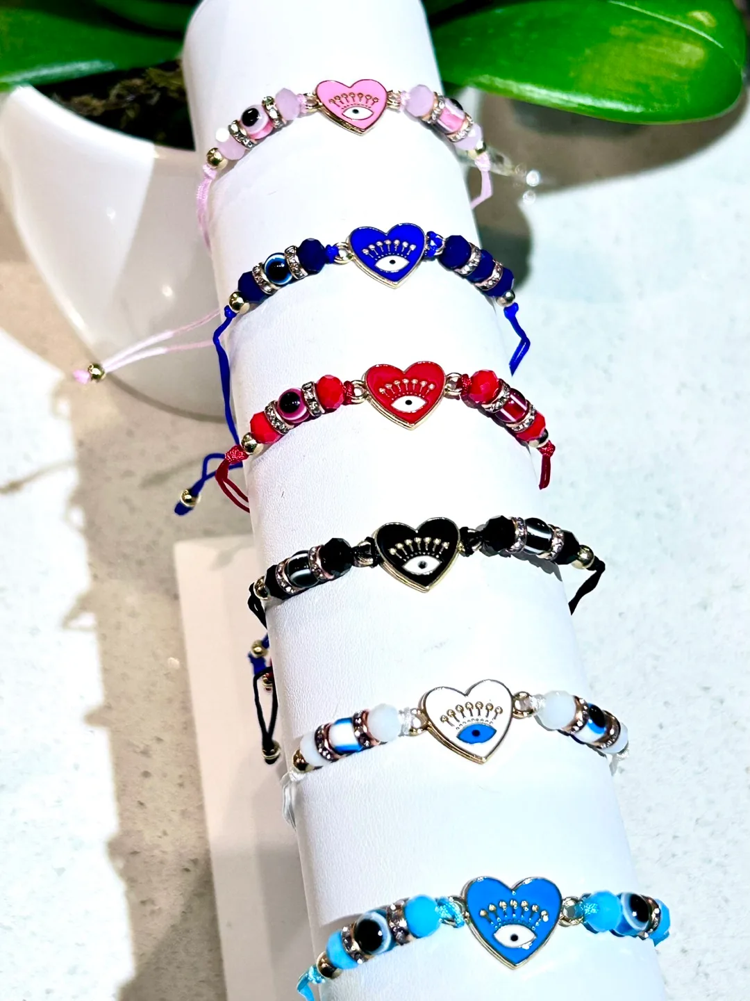 🍓🧿NEW! Persian Turkish Eye Good Health Fortune Luck Bracelets image indicator(4)