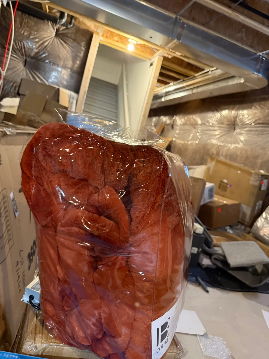 Cozy Comfy Throw Blanket - Burnt Orange image indicator(3)