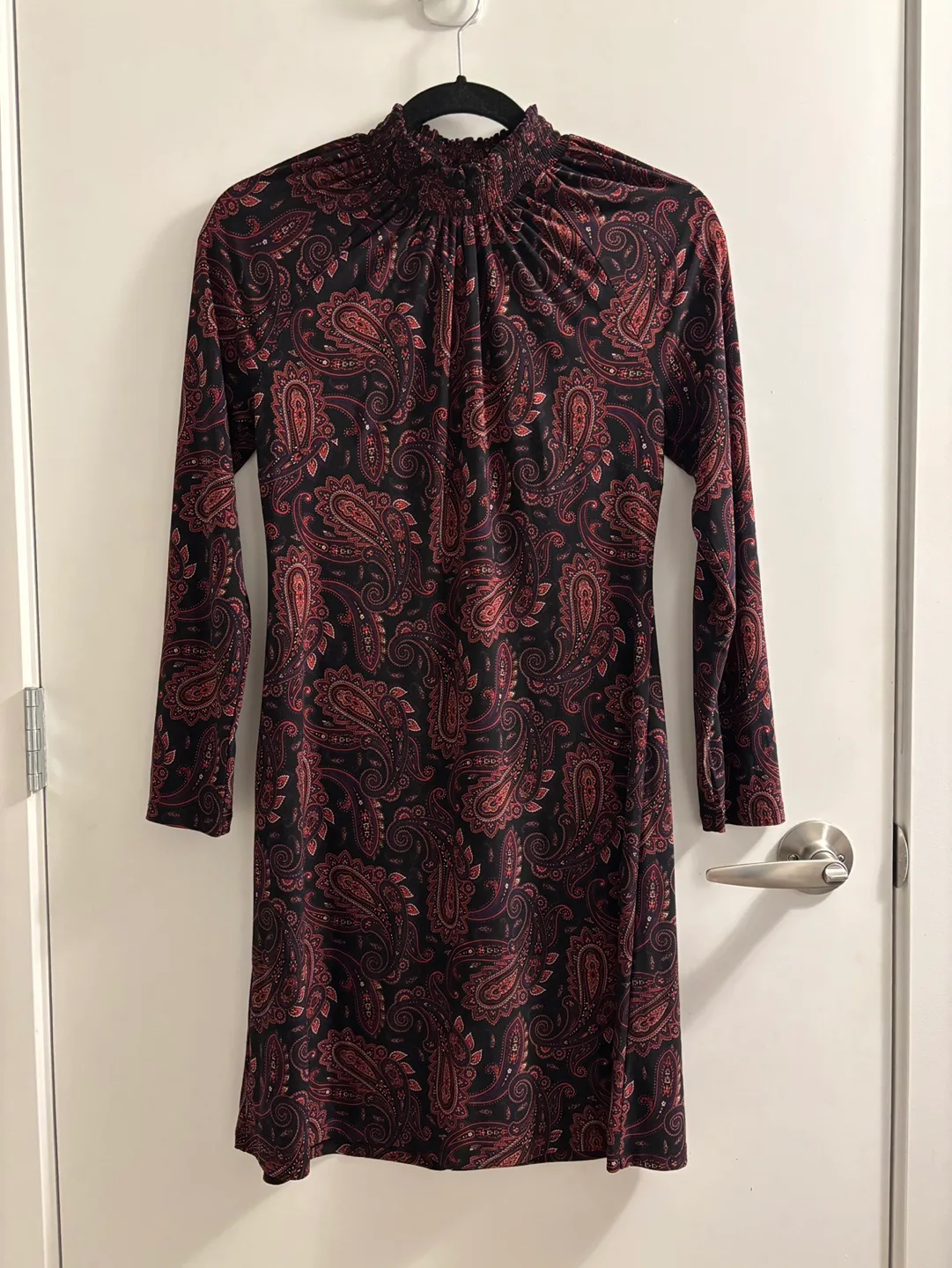 Tommy Hilfiger paisley print mini dress thumbnail
