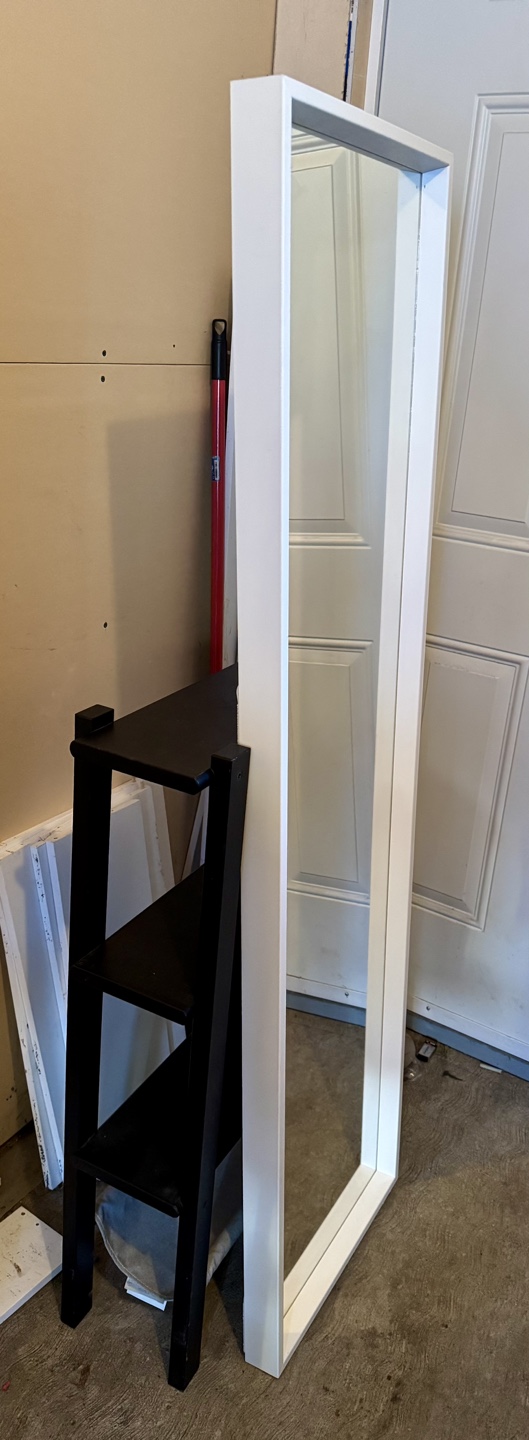 IKEA NISSEDAL Full-Length Mirror - White - photo 2