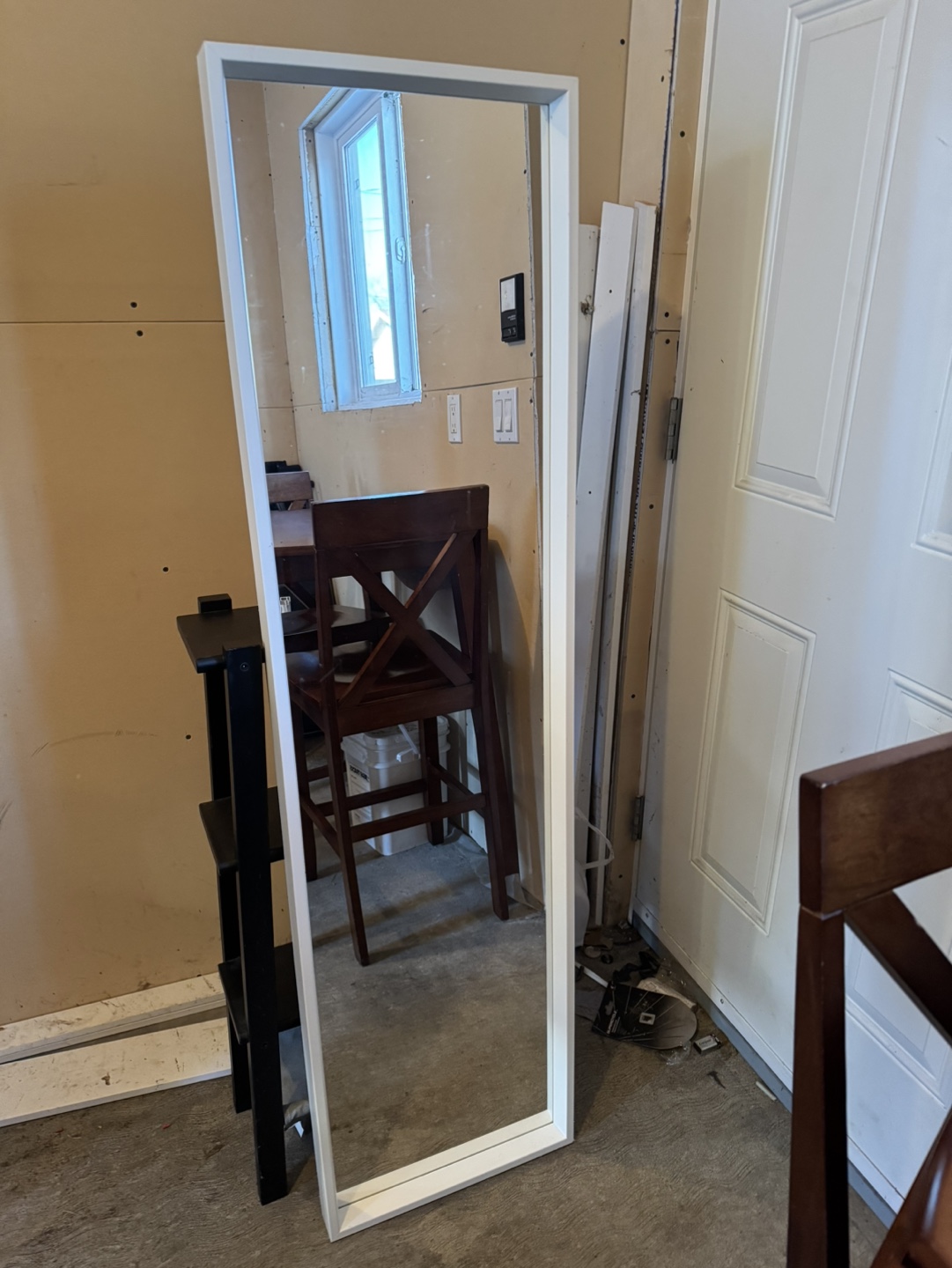 IKEA NISSEDAL Full-Length Mirror - White