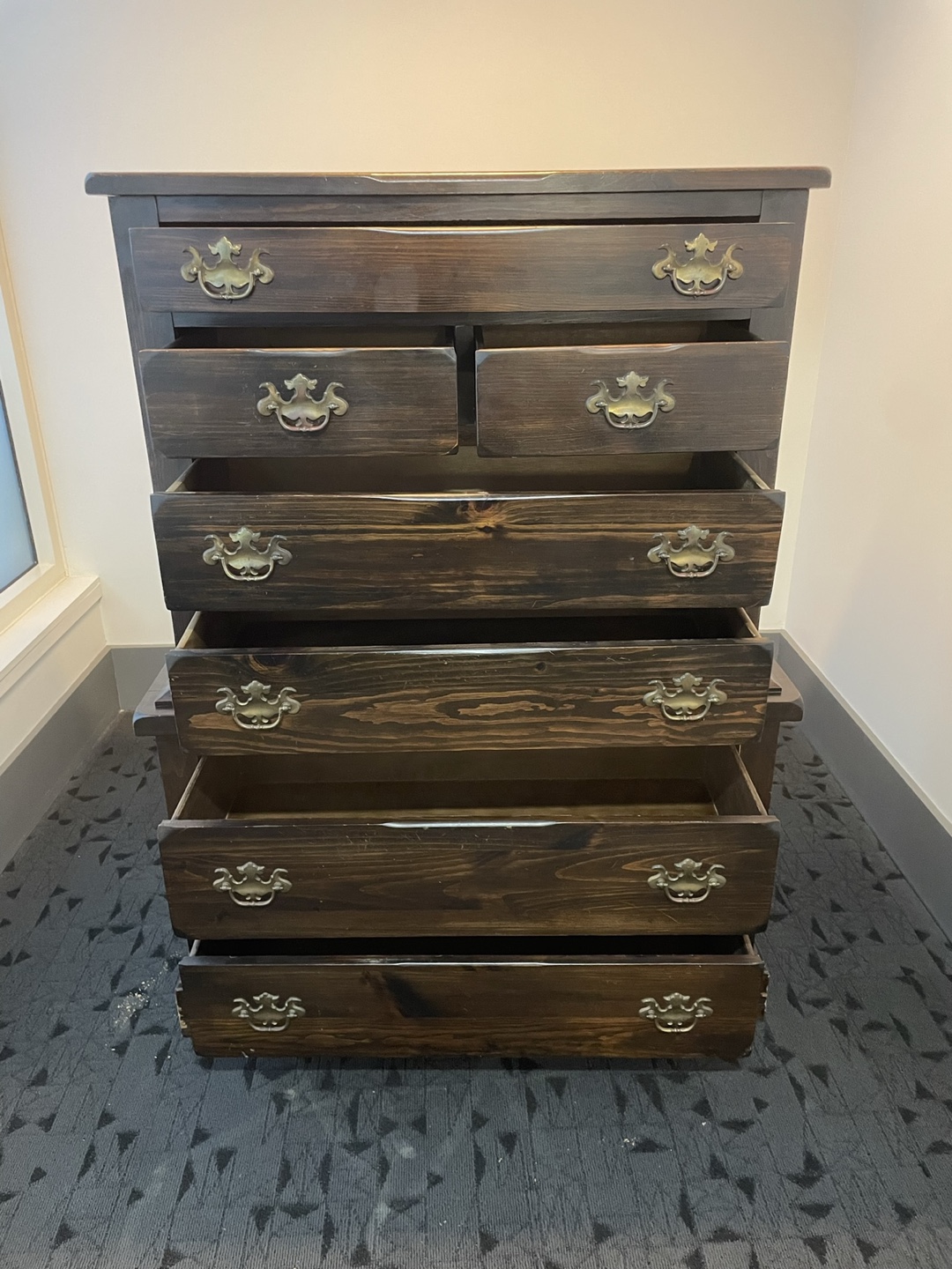 DARK WOODEN DRESSER - photo 2