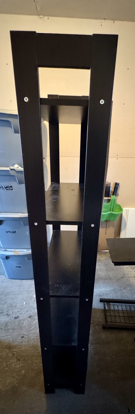 Black IKEA Bookshelf/Storage Unit - photo 2
