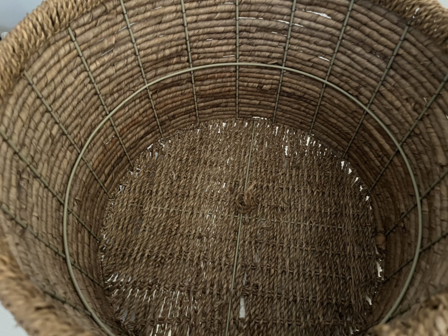 Large Woven Seagrass Basket - photo 2