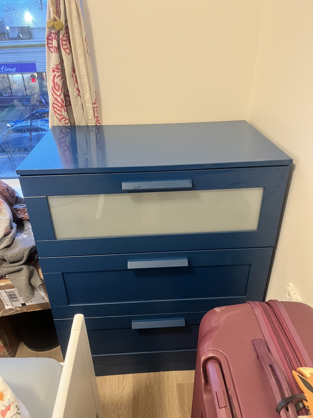 IKEA HEMNES 3-drawer chest - Blue - photo 2