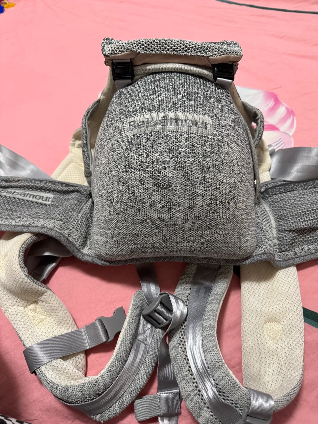 Bébamour Baby Carrier-gray image indicator(2)
