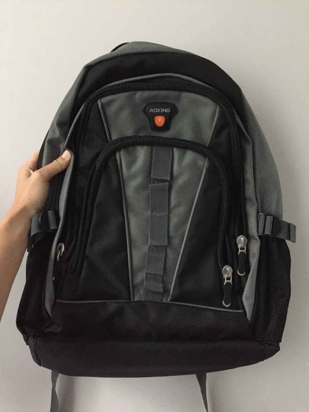 New Grey and Black Backpack image indicator(3)