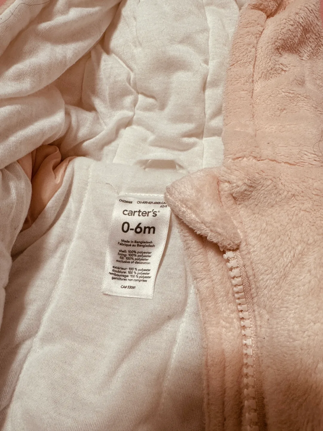 Carter's Baby wintersuit 0-6m image indicator(3)