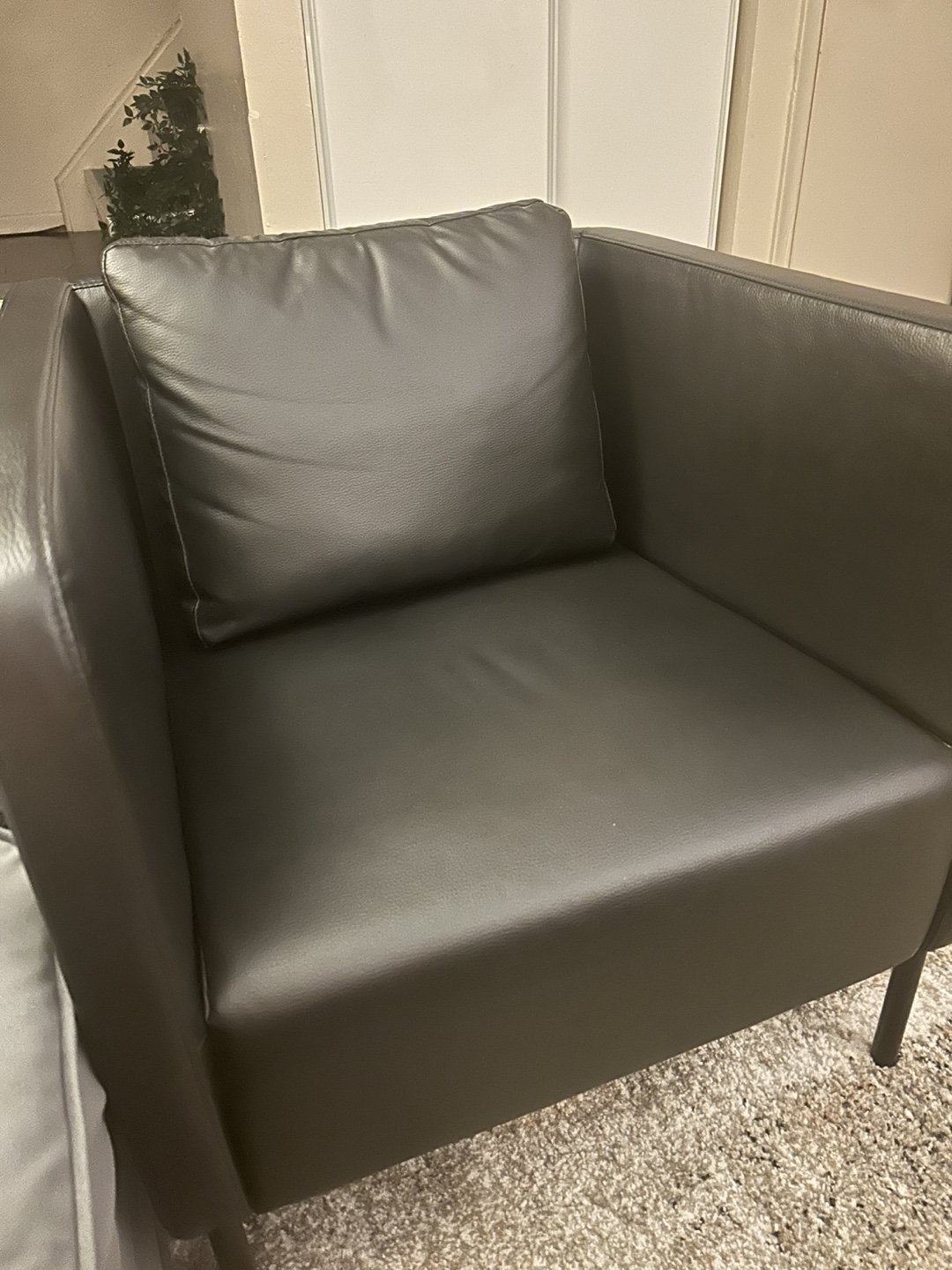 IKEA EKERO Armchair - Black