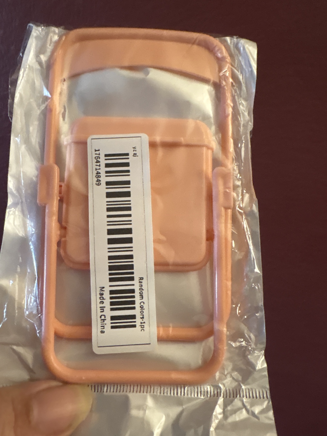 Miniature Pink Folding Chair phone holder #Freecycle - photo 2