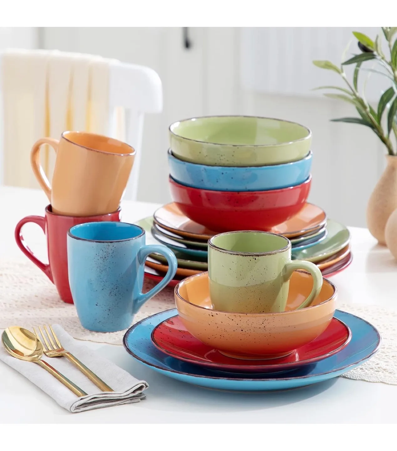 Vancasso 16-Piece Dinnerware Set - Multicoloured image indicator(6)