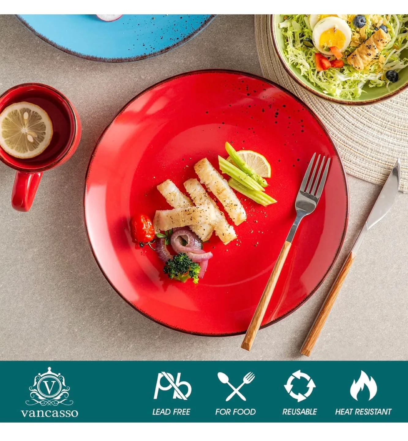 Vancasso 16-Piece Dinnerware Set - Multicoloured image indicator(4)