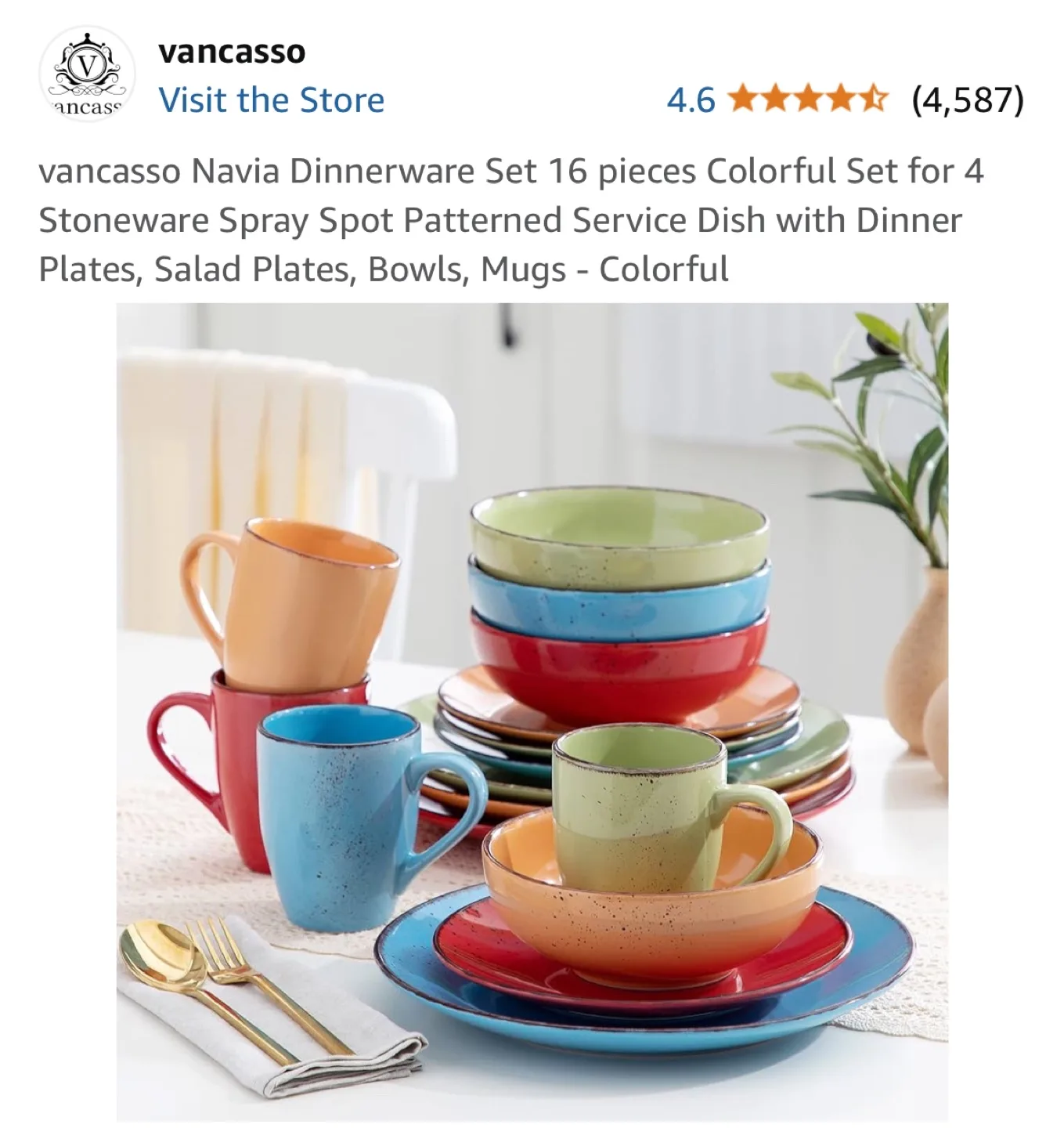Vancasso Navia 16-Piece Dinnerware Set image indicator(5)