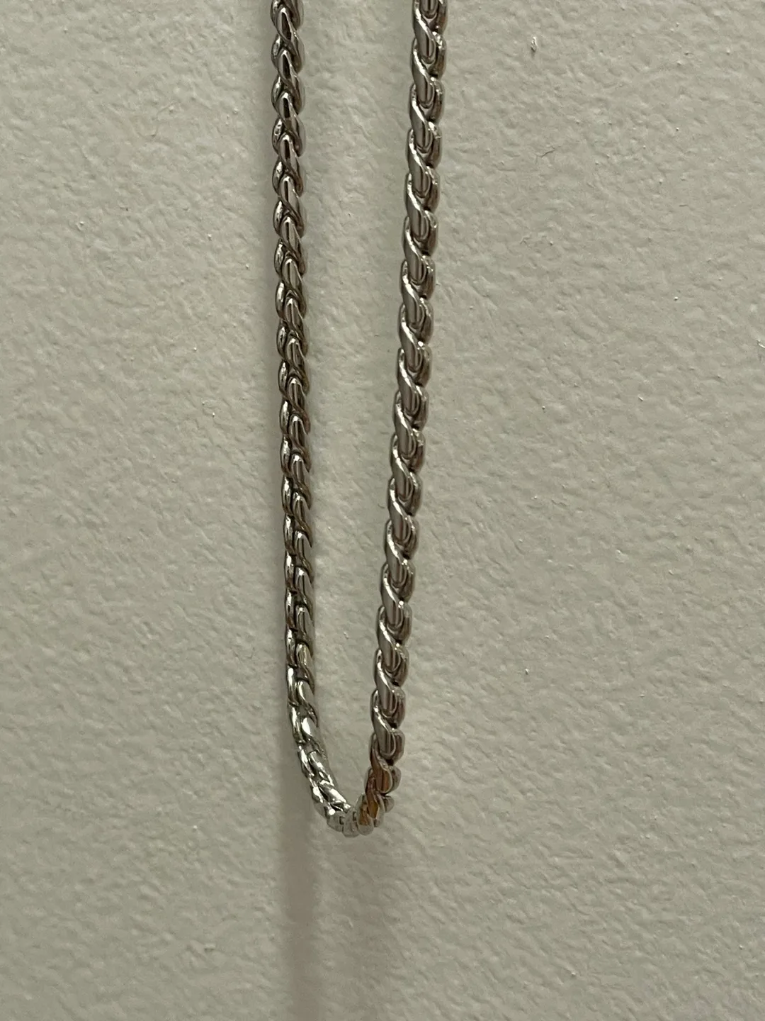 Silver Rope Chain Necklace image indicator(4)