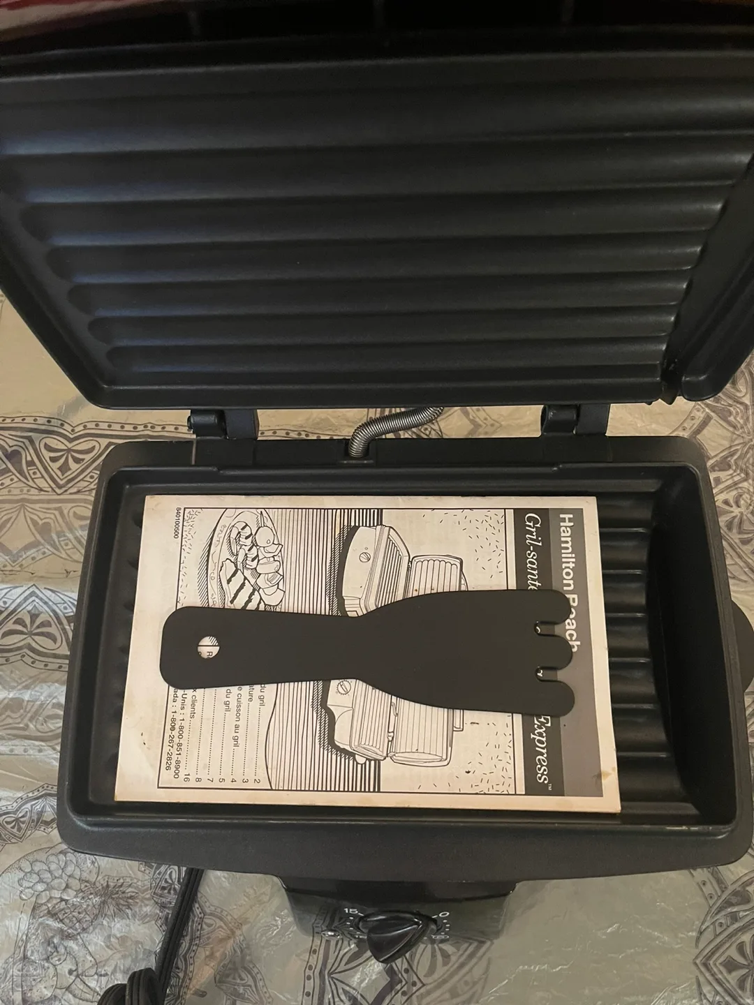 Hamilton Beach Electric Contact Grill image indicator(9)