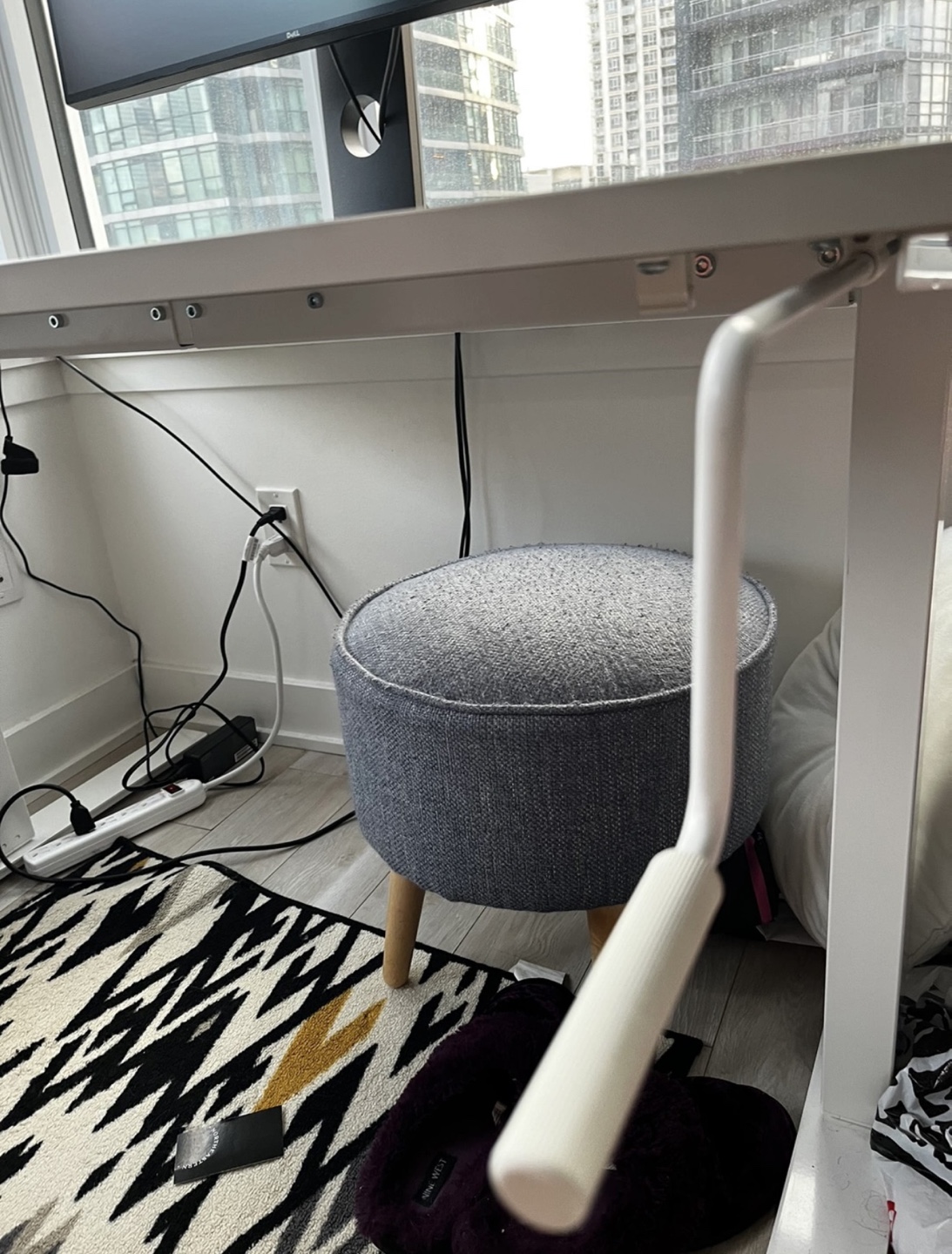 Adjustable Standing Desk - White - photo 3