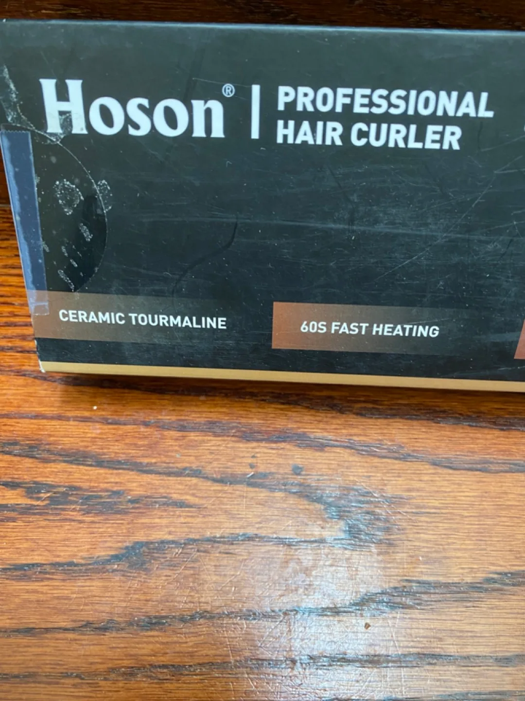 Hoson 3/4 Inch Ceramic Tourmaline Curling Wand image indicator(2)