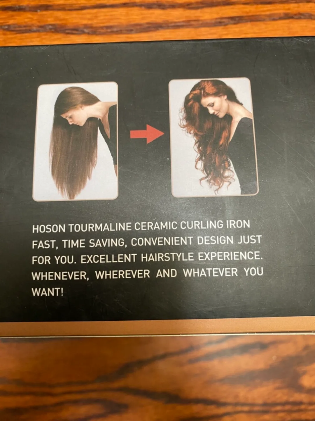 Hoson 3/4 Inch Ceramic Tourmaline Curling Wand image indicator(3)