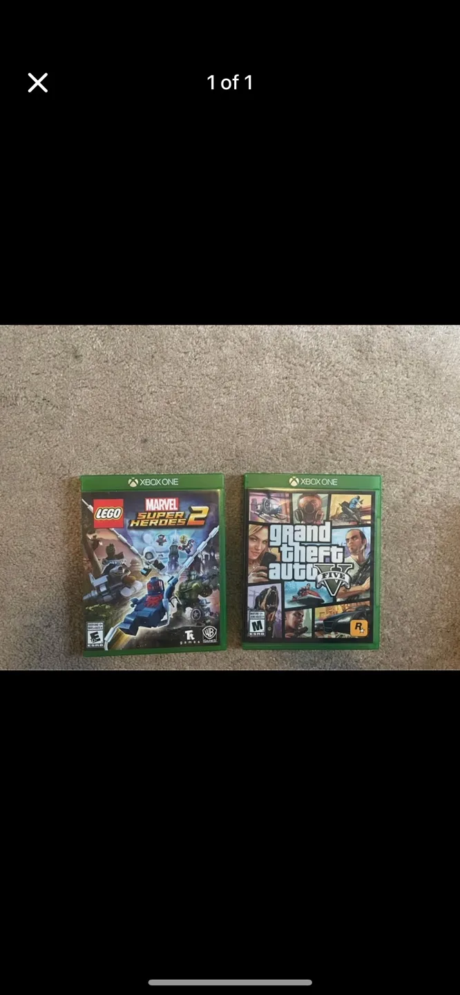 Bundle of 10 Xbox One Games image indicator(2)