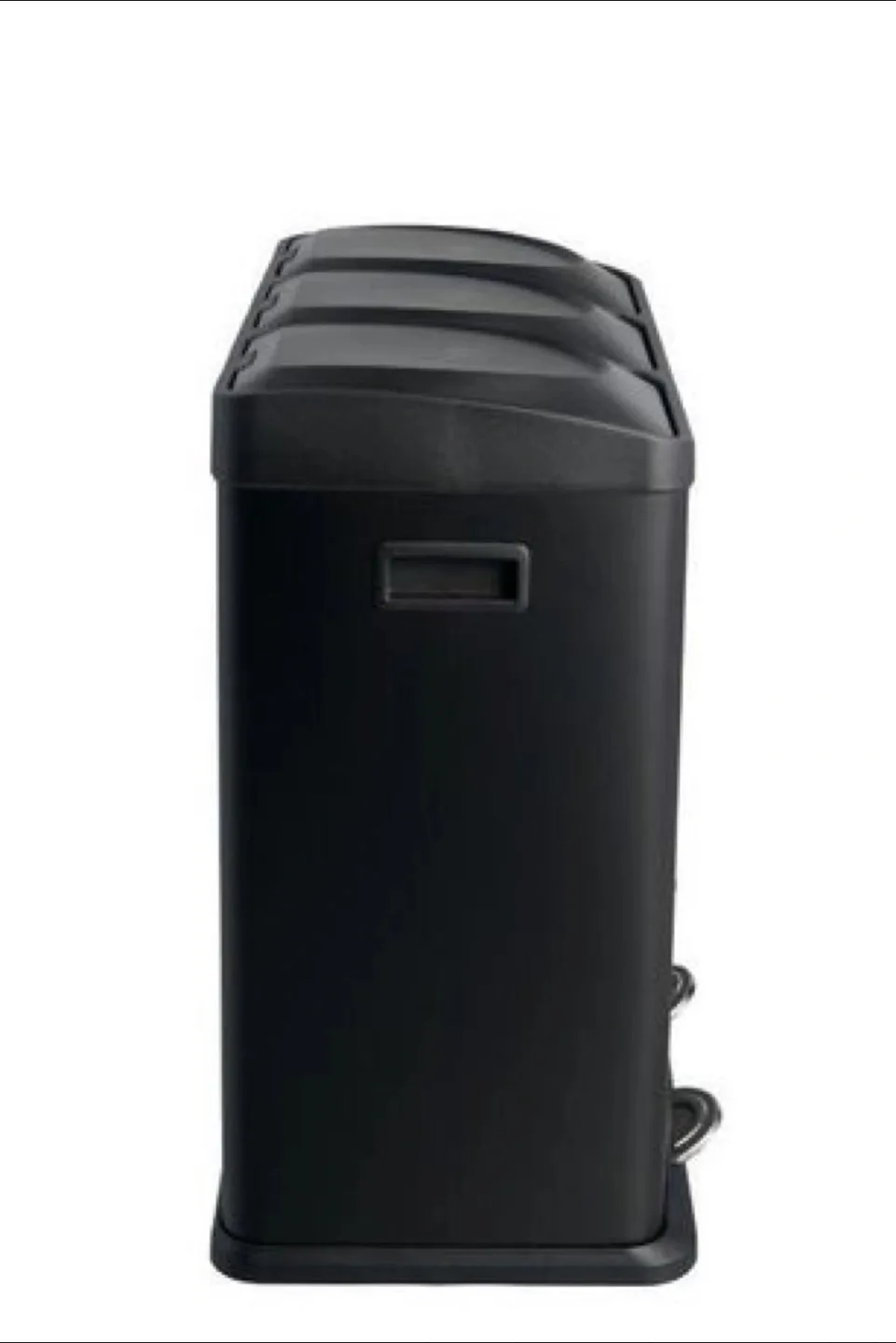 Step N’ Sort 3-Compartment recycling Bin - Black image indicator(5)