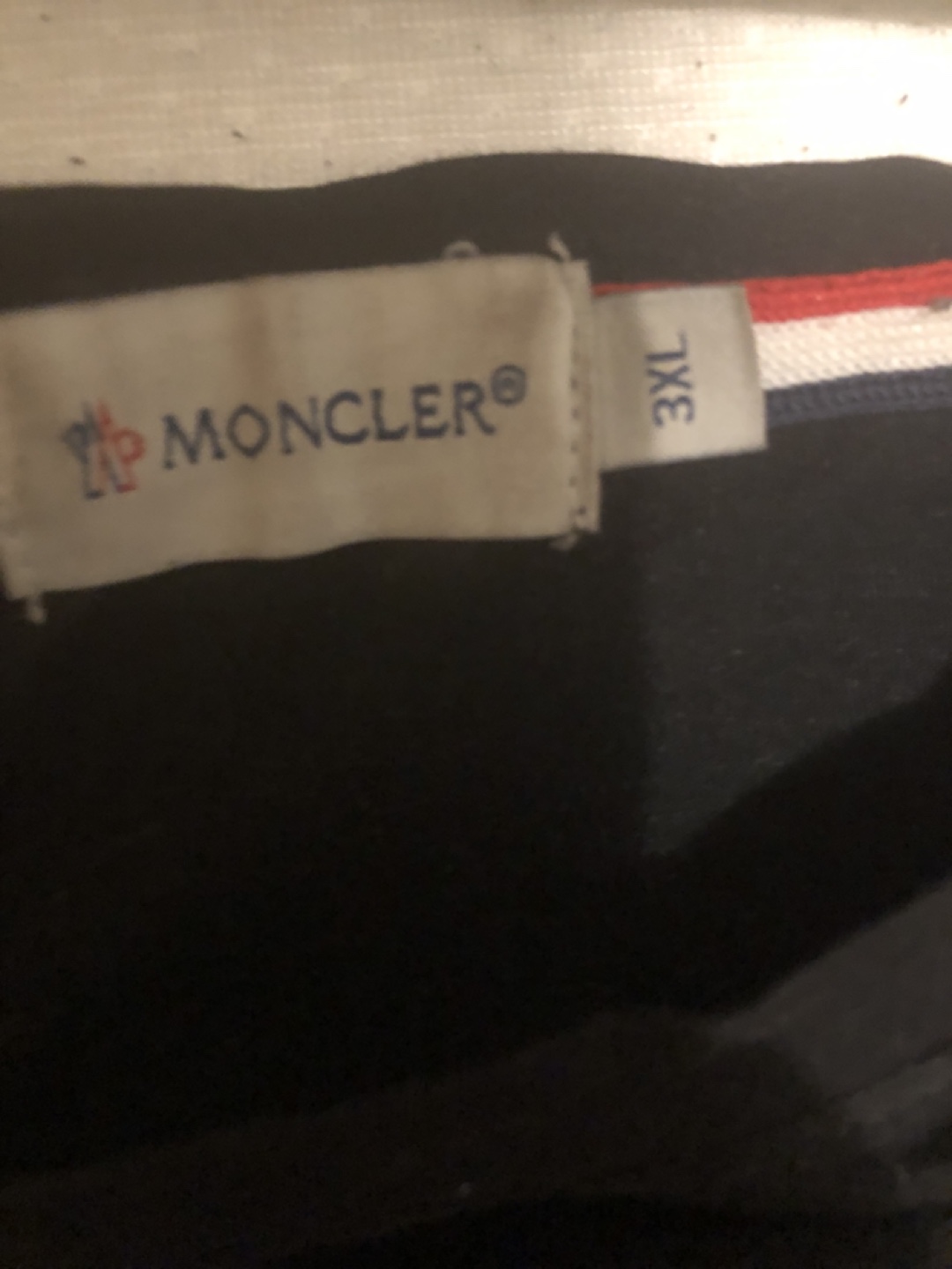 Moncler Black T-Shirt 3XL - photo 2