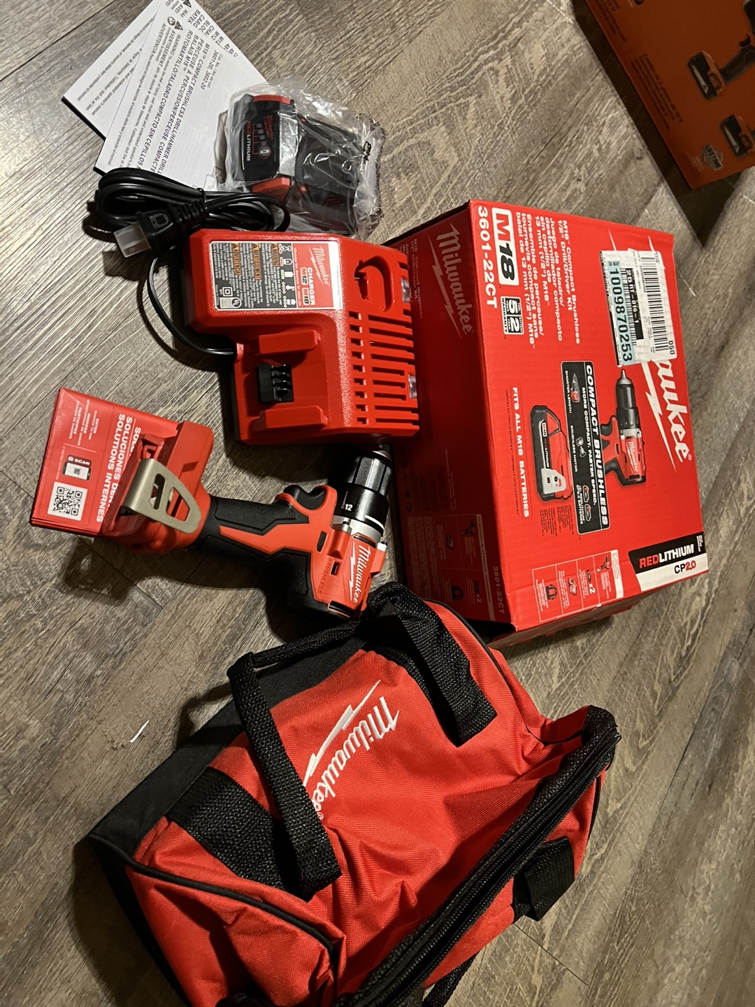 Milwaukee M18 1/2" Compact Brushless Drill Kit (NEW) - photo 4