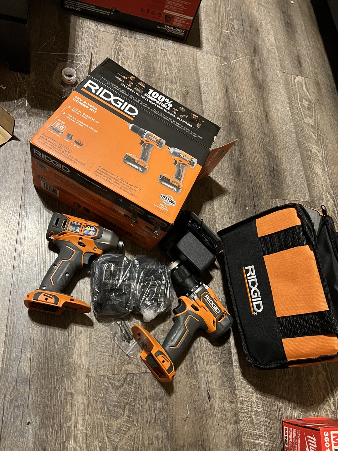 RIDGID 18V 2-Tool Combo Kit (NEW) - photo 4