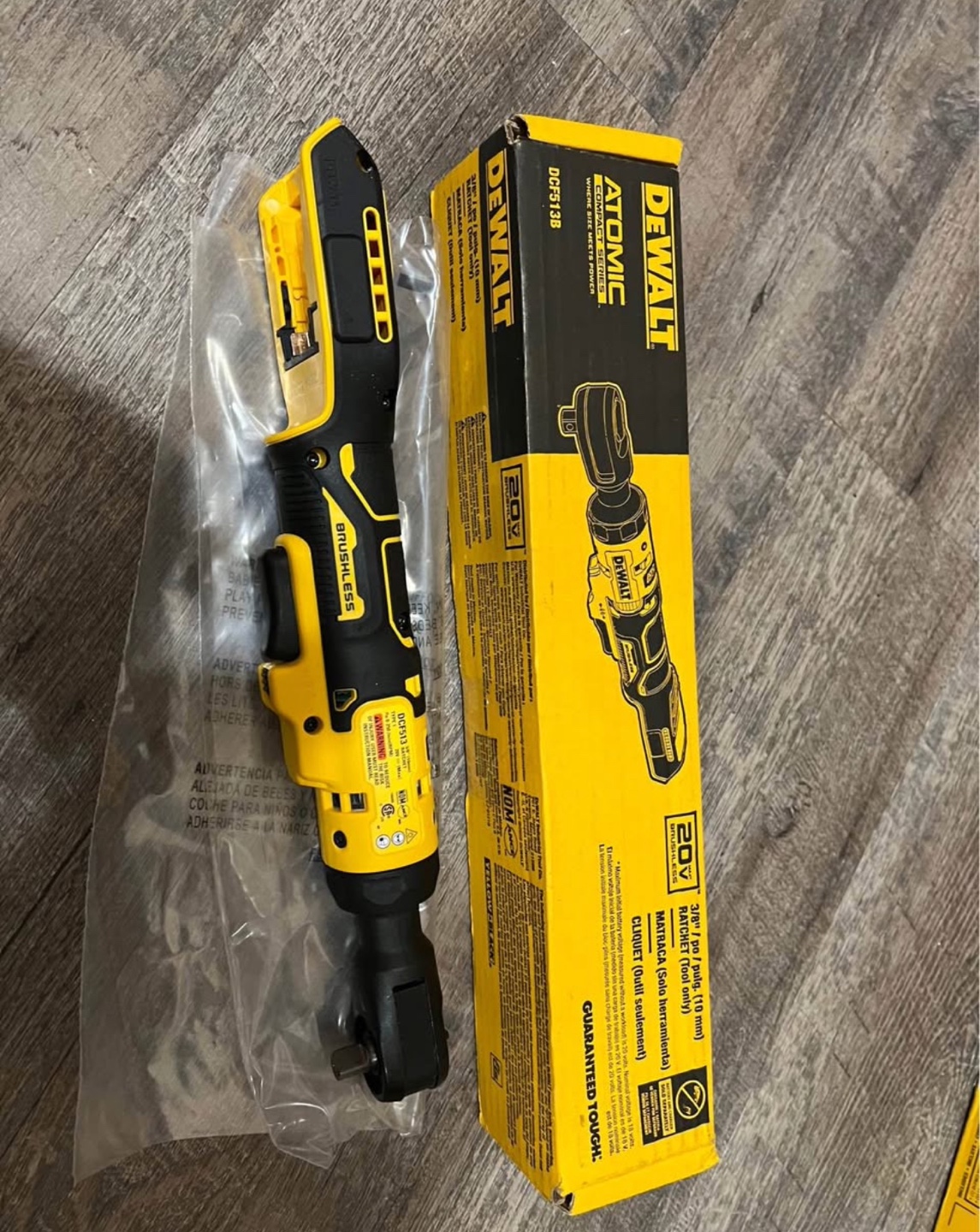 Dewalt Atomic 20V Max Cordless 3/8 in Ratchet - photo 4