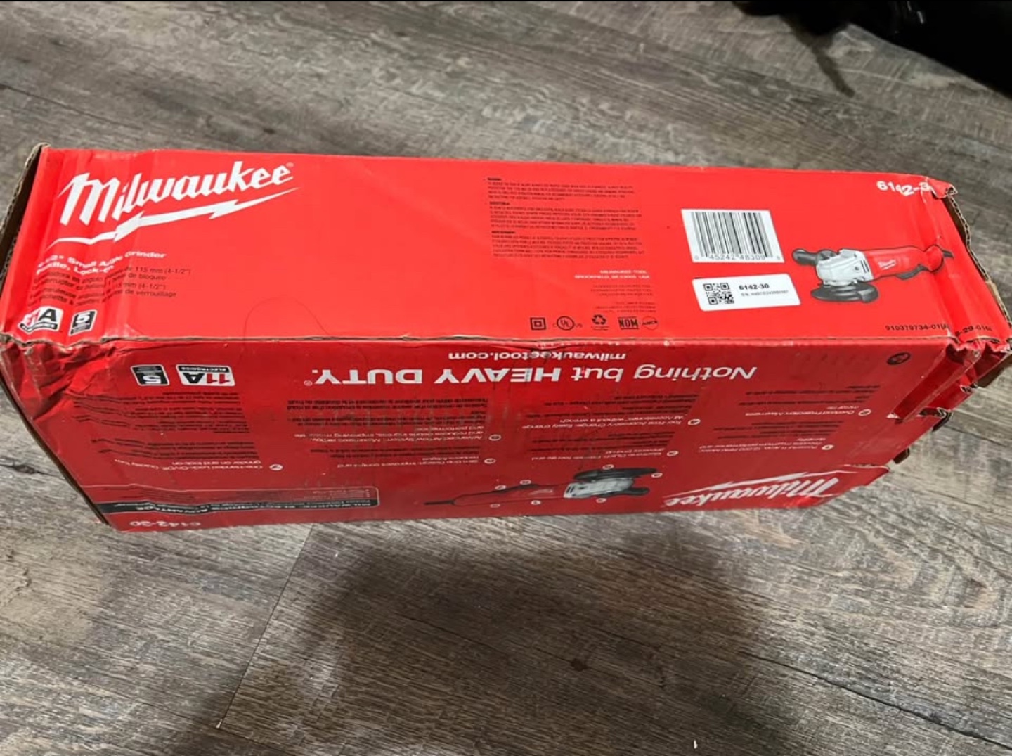 Milwaukee 4-1/2 in. Small Angle Grinder with Lock-On - photo 5