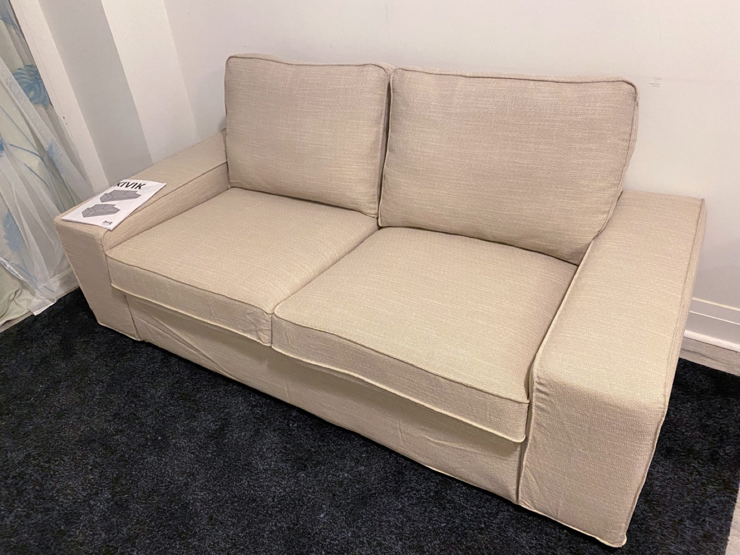IKEA KIVIK Loveseat - Beige