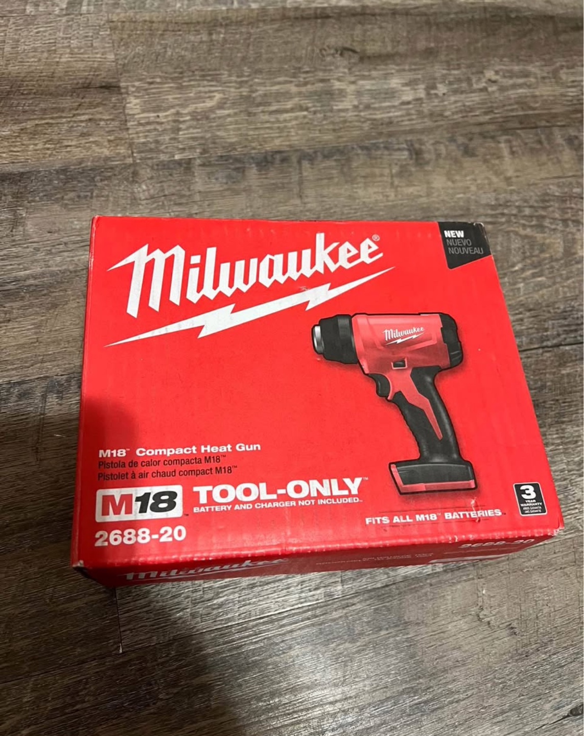 Milwaukee M18 18V Compact Heat Gun (Tool-Only) - photo 3