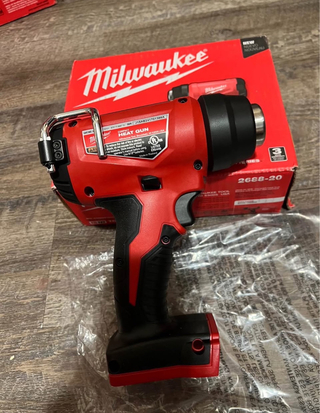 Milwaukee M18 18V Compact Heat Gun (Tool-Only) - photo 2