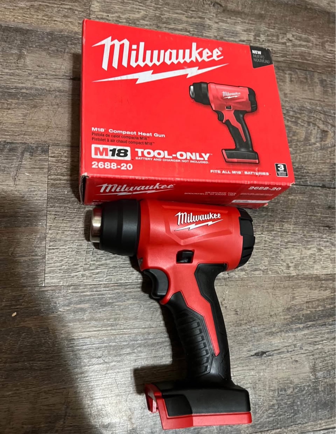 Milwaukee M18 18V Compact Heat Gun (Tool-Only) - photo 4