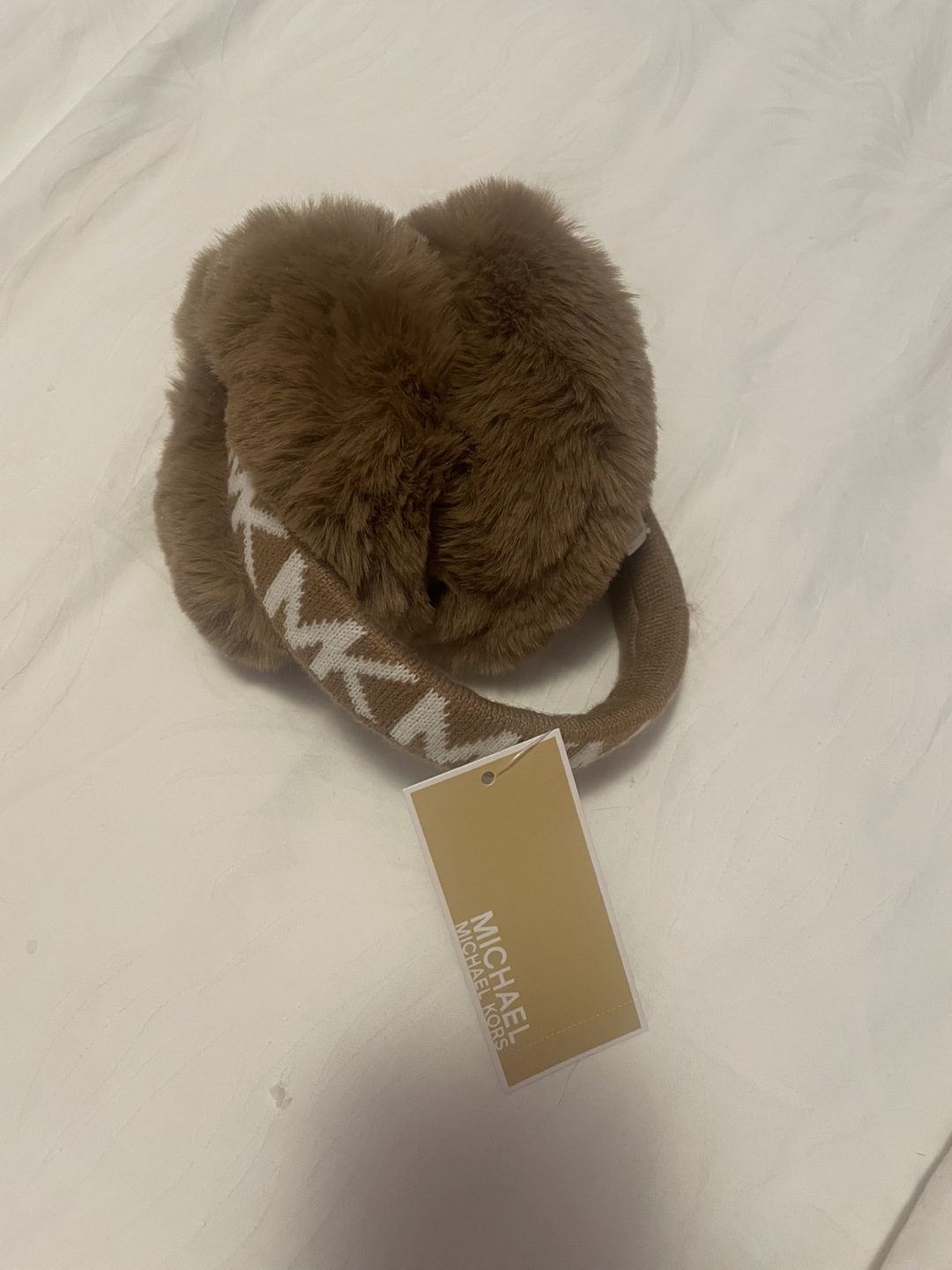 Michael Kors Brown Faux Fur Earmuffs - photo 2