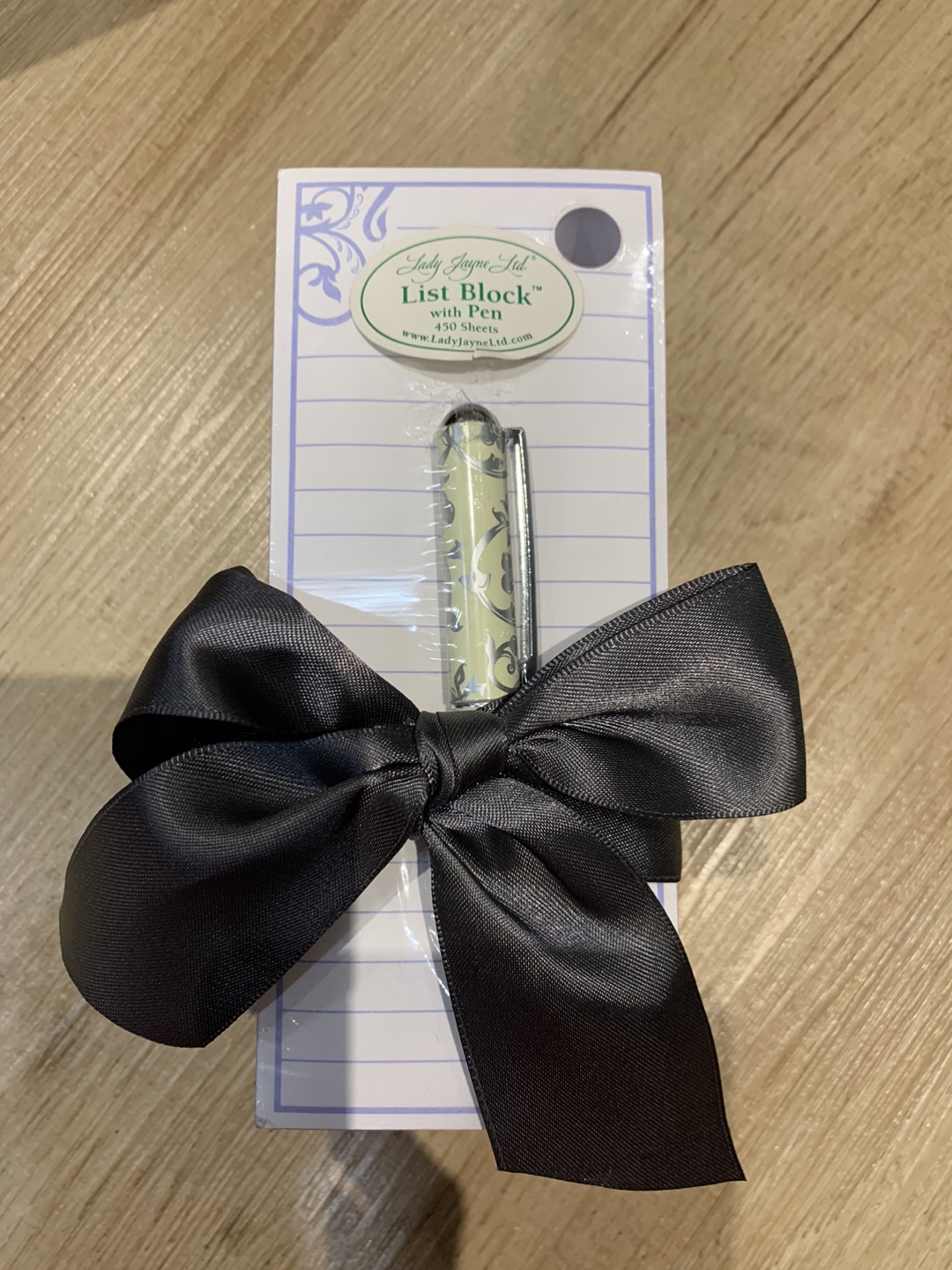 Lady Jayne Ltd List Block with Pen