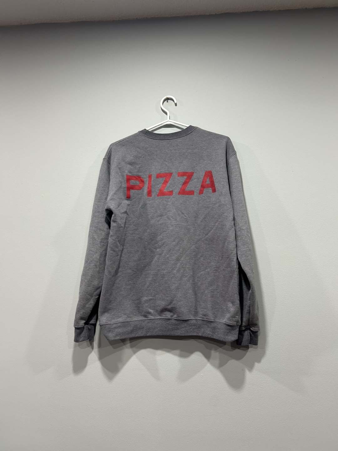 pizza crewneck
