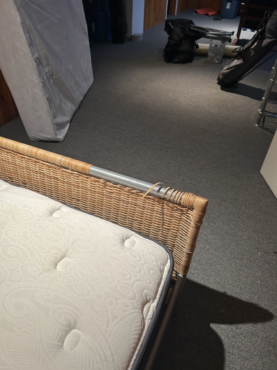 Double Rattan Bed Frame - photo 2