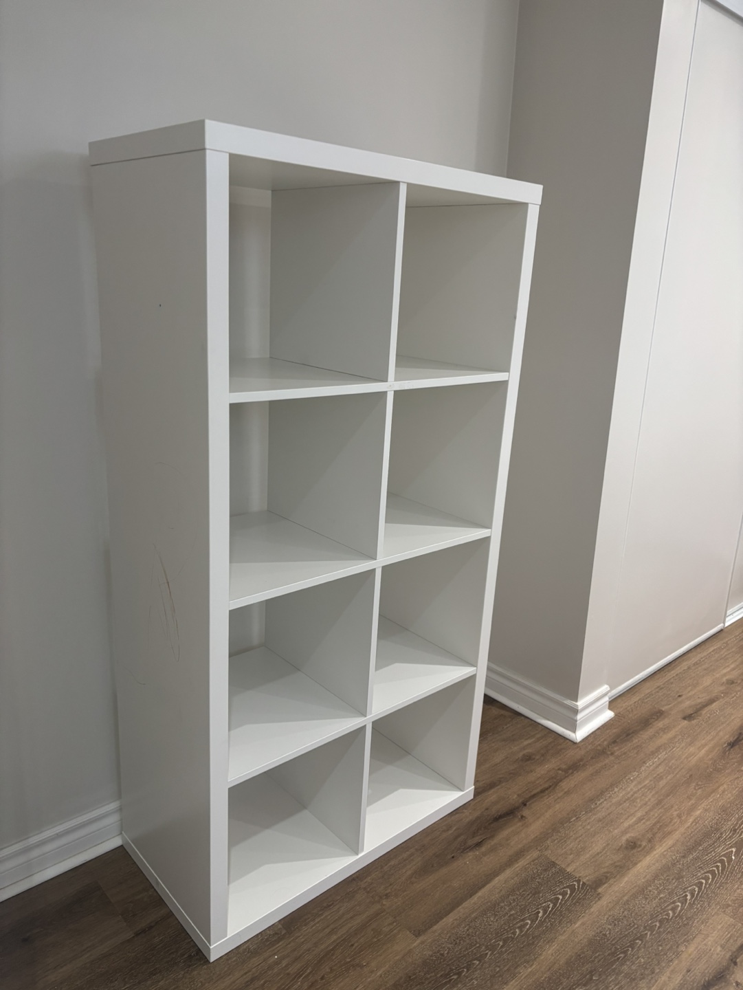 IKEA Kallax 8 Cube Shelving Unit - White - photo 2