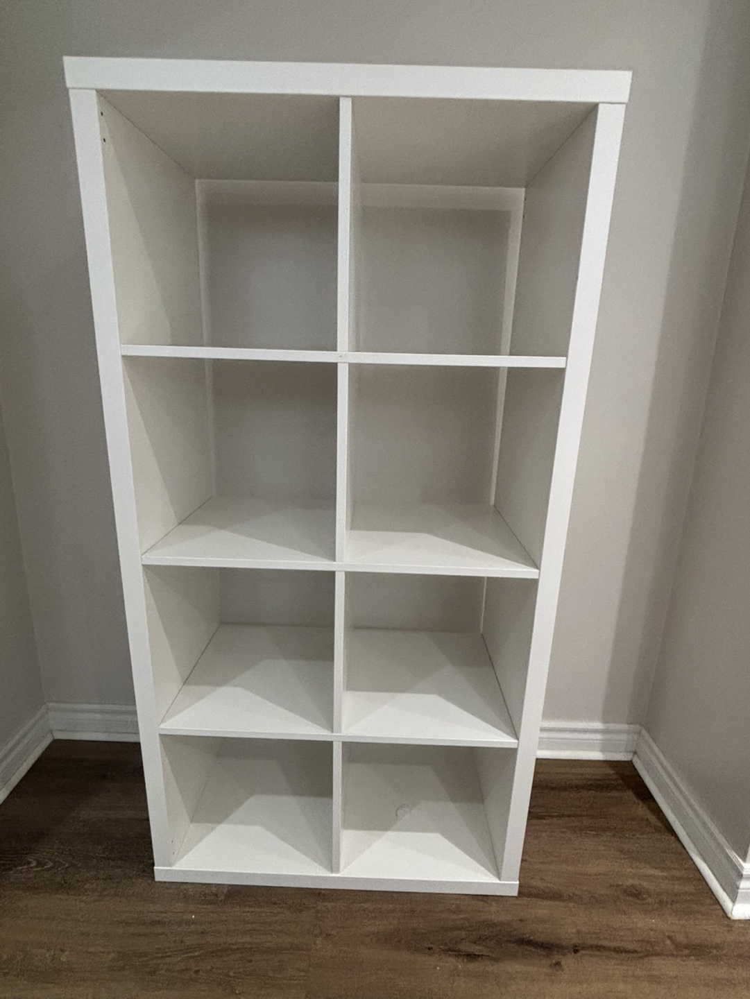 IKEA Kallax 8 Cube Shelving Unit - White - photo 3
