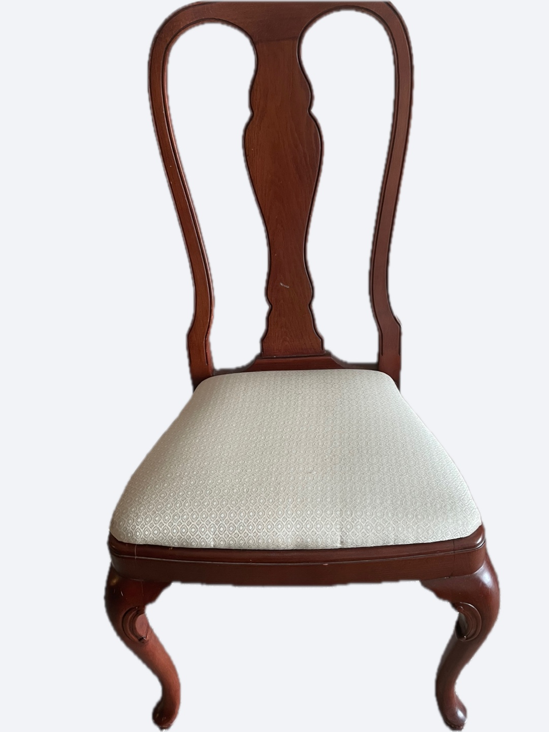 Set of six wooden dining chairs - photo 3