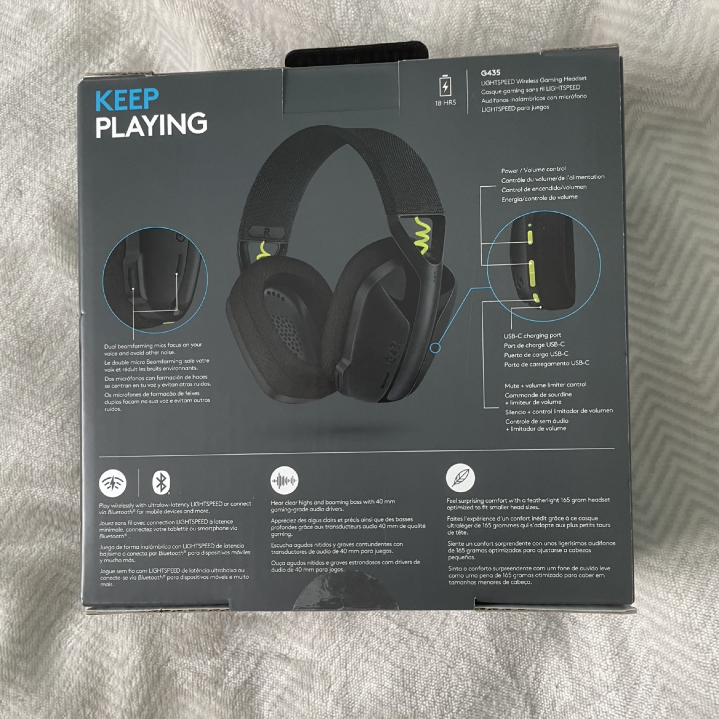 Logitech G435 LIGHTSPEED Wireless Gaming Headset - photo 4