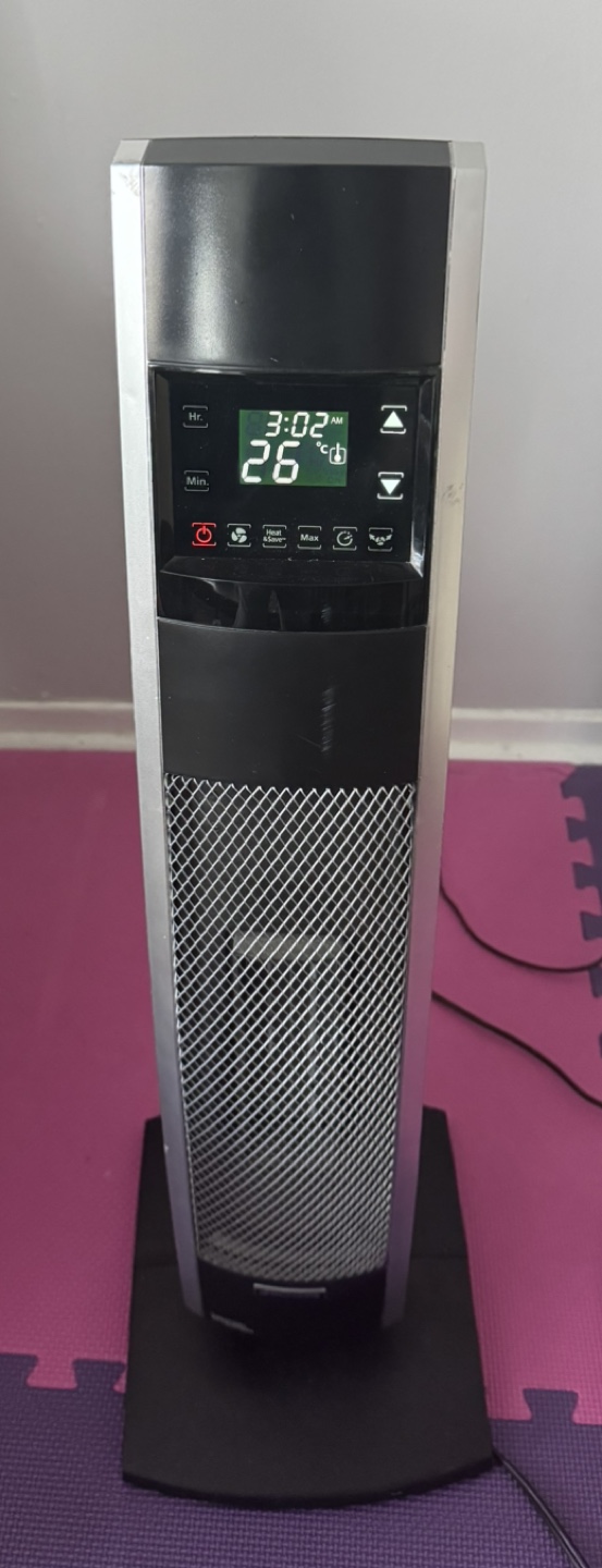Bionaire Digital Ceramic Tower Heater with Remote