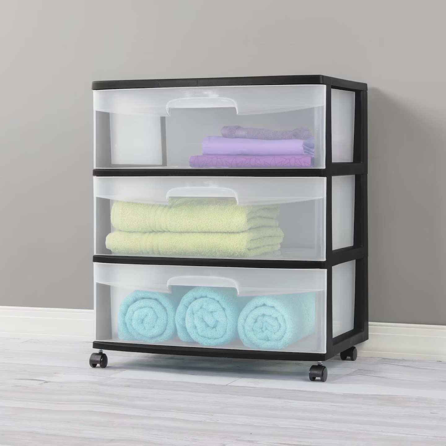 Three-Drawer Rolling Storage Cart - photo 3